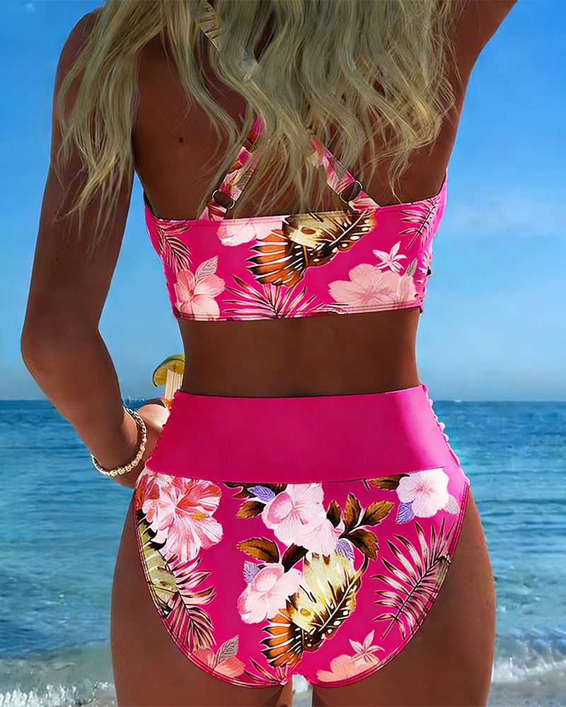 Carolina | Bikini de Contraste Floral