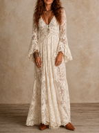 Emily | Vestido maxi de silueta vintage