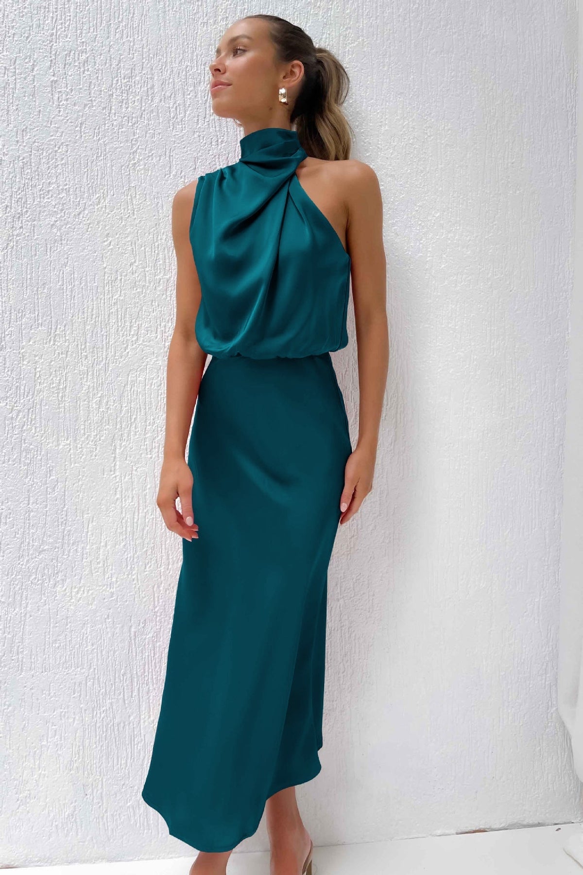 Sonia™ | Vestido drapeado Sahara