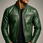Guillermo | Chaqueta de Cuero Vintage