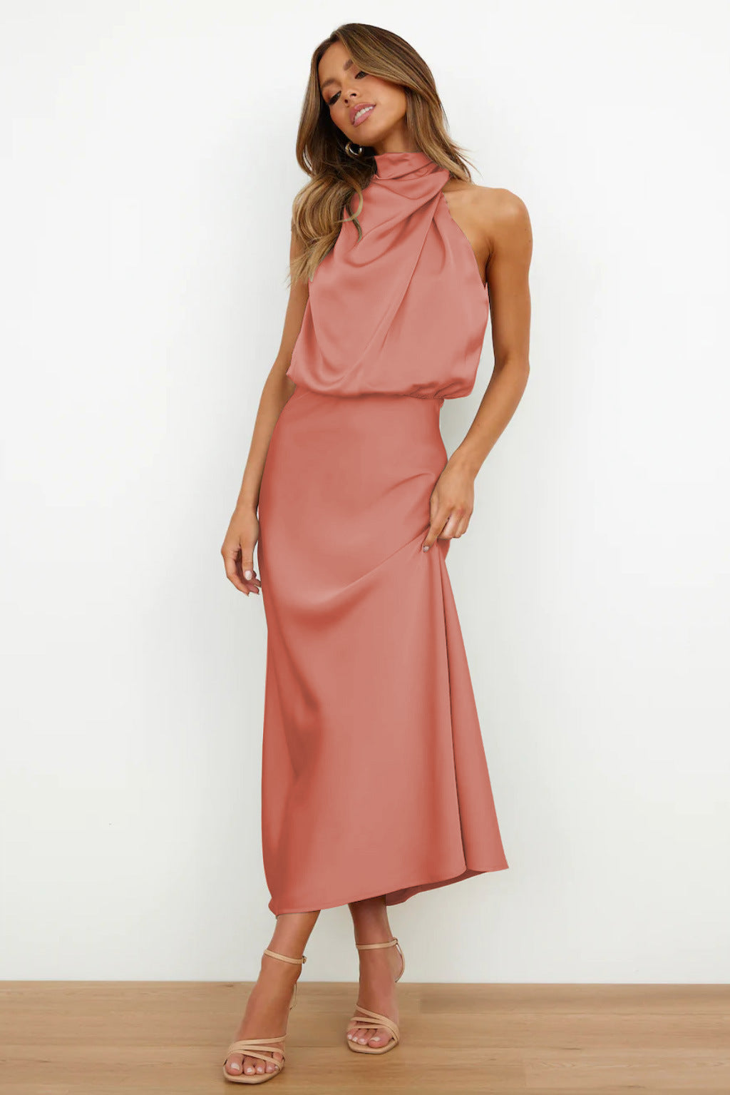 Sonia™ | Vestido drapeado Sahara