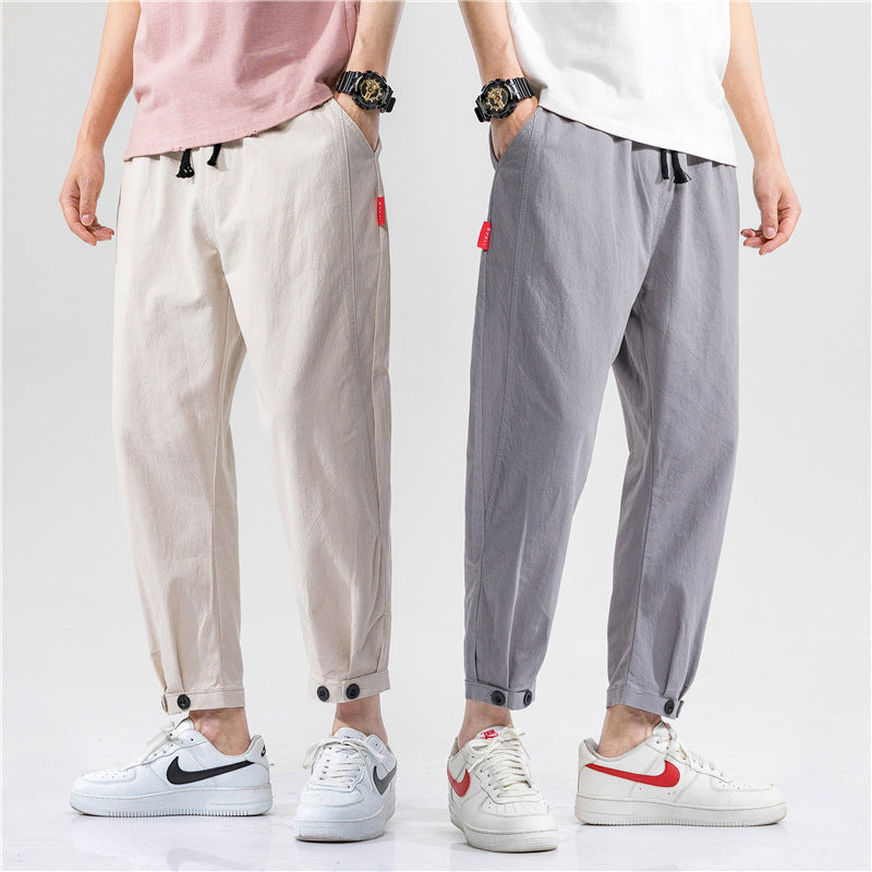 Teodoro | Pantalones Ajustados de Algodón