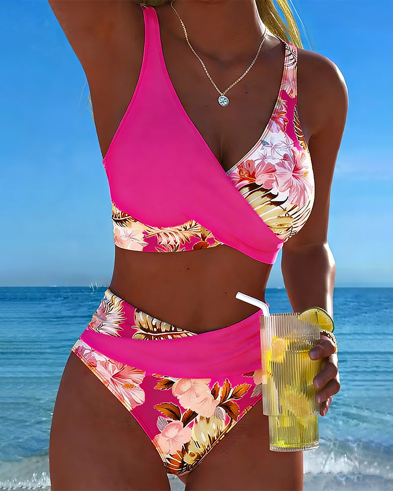 Carolina | Bikini de Contraste Floral