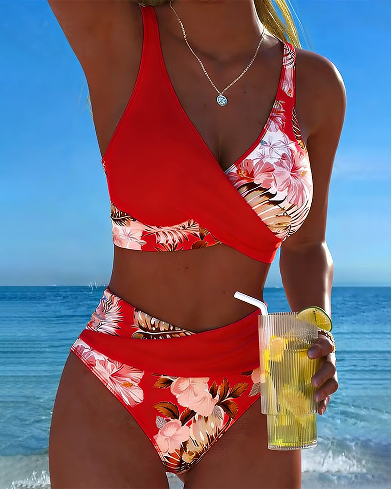 Carolina | Bikini de Contraste Floral