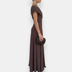 Paula | Vestido Largo Drapeado