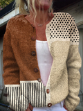 Kathleen | Rebeca de punto vintage de parches