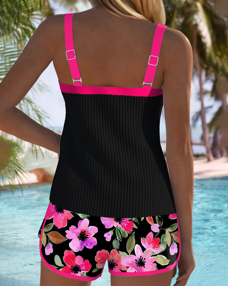 Aitana™ | Conjunto de tankini elegante de dos piezas