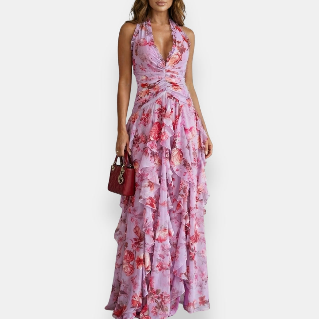 Carolina | Vestido Largo Floral