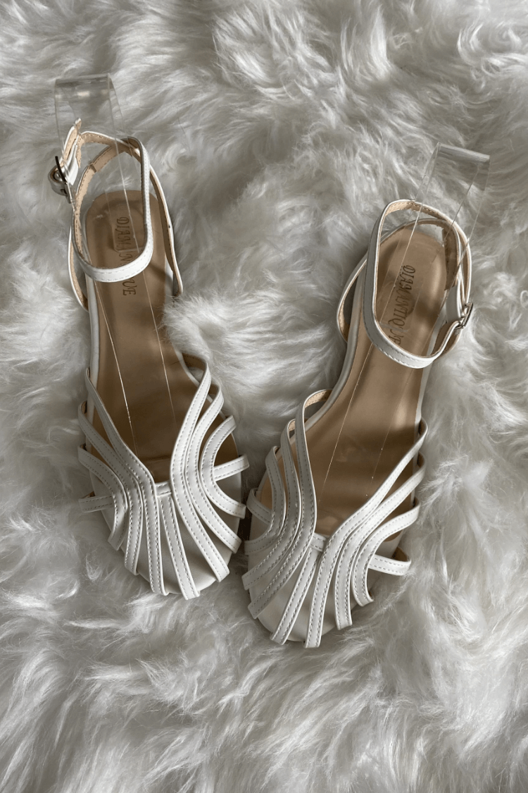 Victoria | Sandalias Joya Doradas