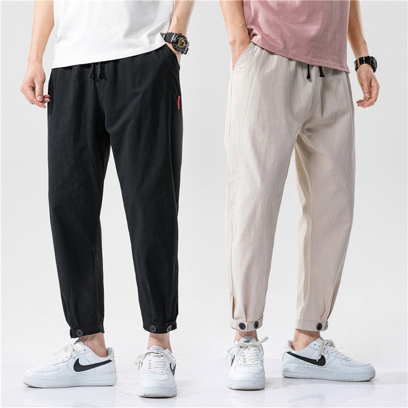 Teodoro | Pantalones Ajustados de Algodón