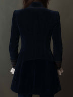 Claudia | Chaqueta Larga Bordada Vintage