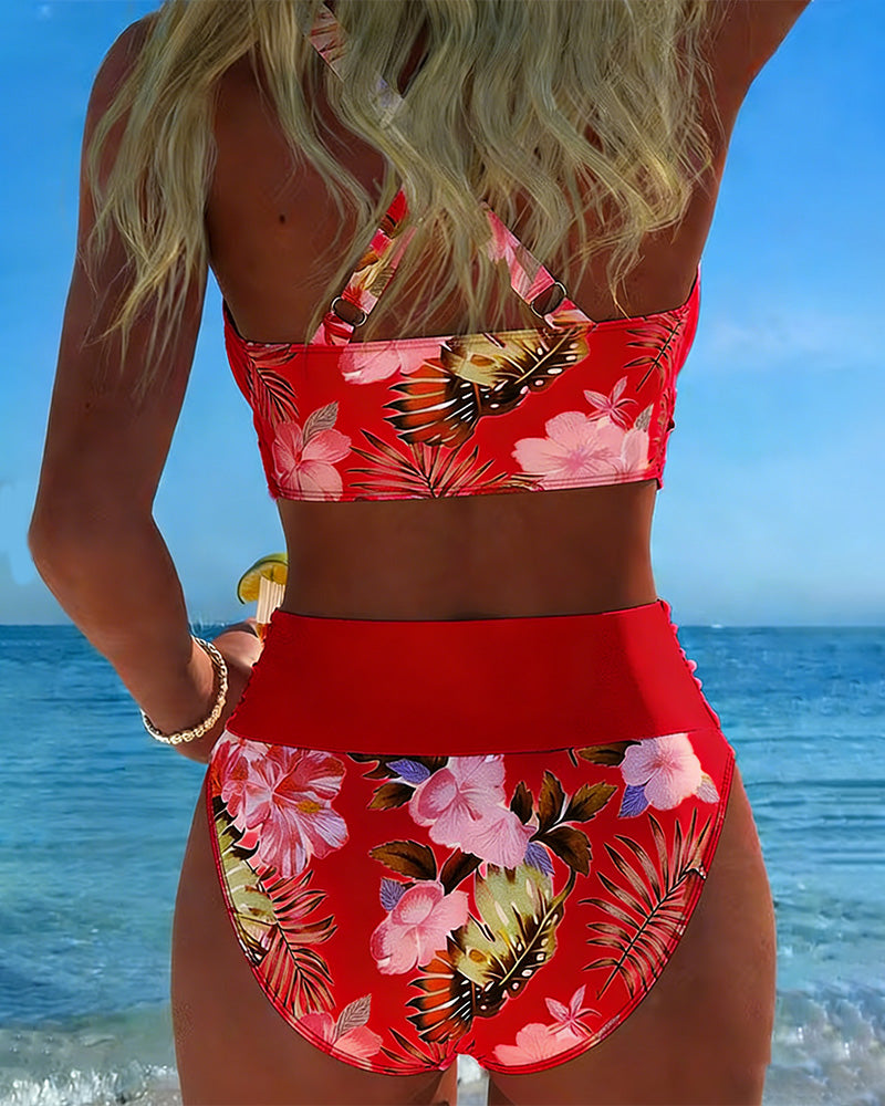 Carolina | Bikini de Contraste Floral
