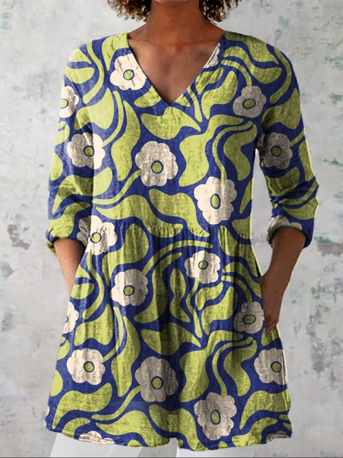 Eloisa | Blusa larga con escote en V