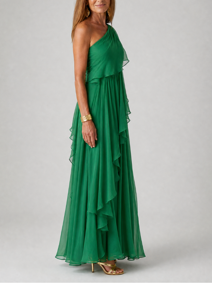 Tracey | Vestido maxi fluido elegante