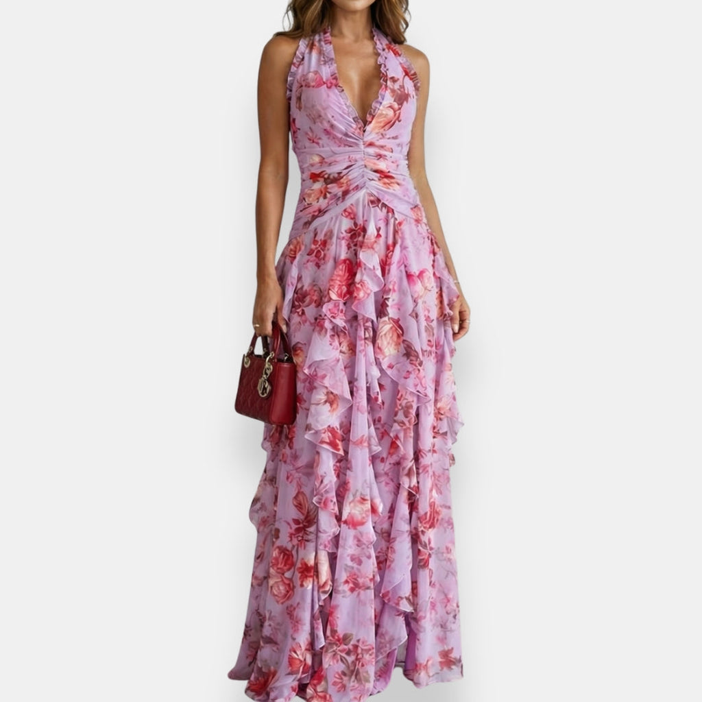 Carolina | Vestido Largo Floral