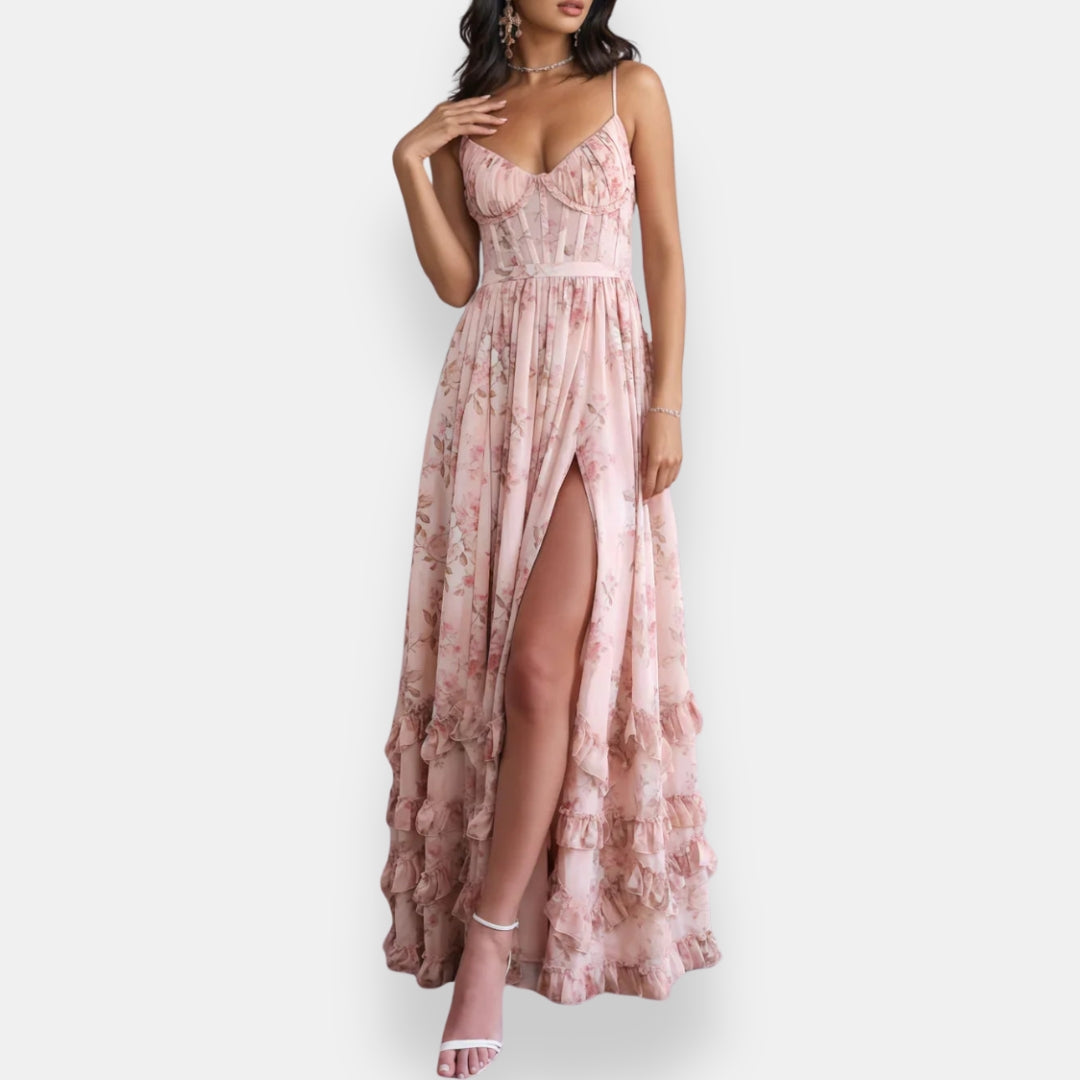 Rosa | Vestido Largo Corsé