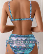 Jada - Conjunto de Bikini con Estampado Tribal