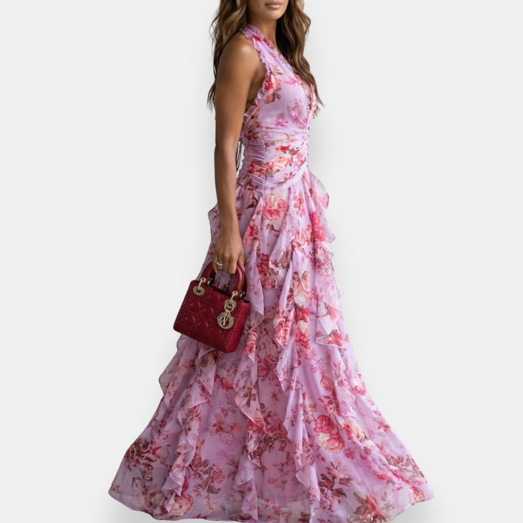 Carolina | Vestido Largo Floral