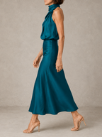 Harper | Vestido de noche halter
