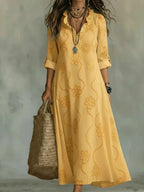 Aurelia | Vestido Maxi Bordado