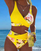Carolina | Bikini de Contraste Floral
