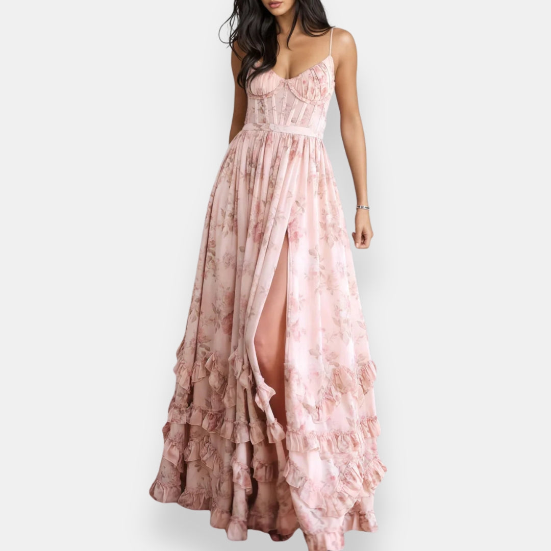 Rosa | Vestido Largo Corsé