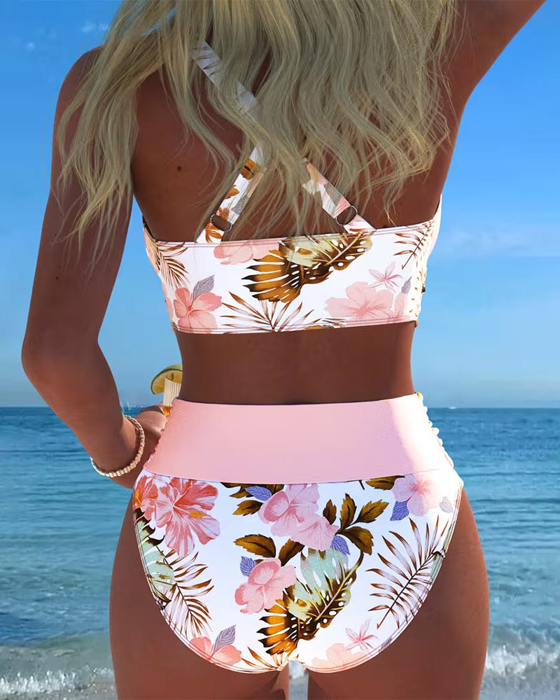 Carolina | Bikini de Contraste Floral