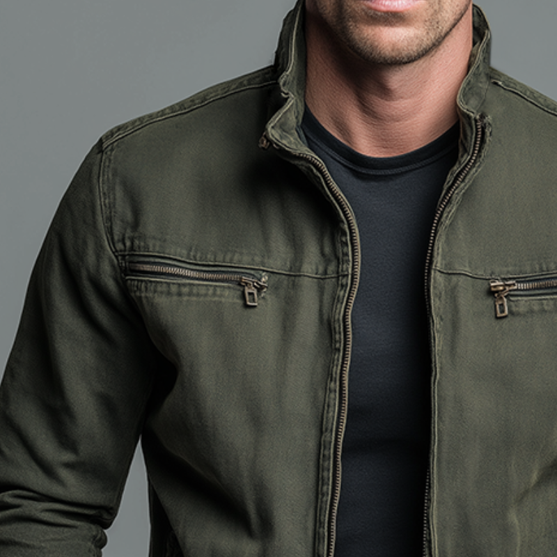 Raúl | Chaqueta de Campo Vintage Militar