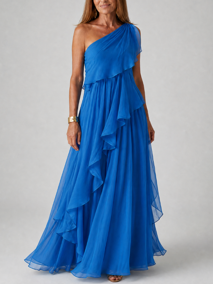 Tracey | Vestido maxi fluido elegante