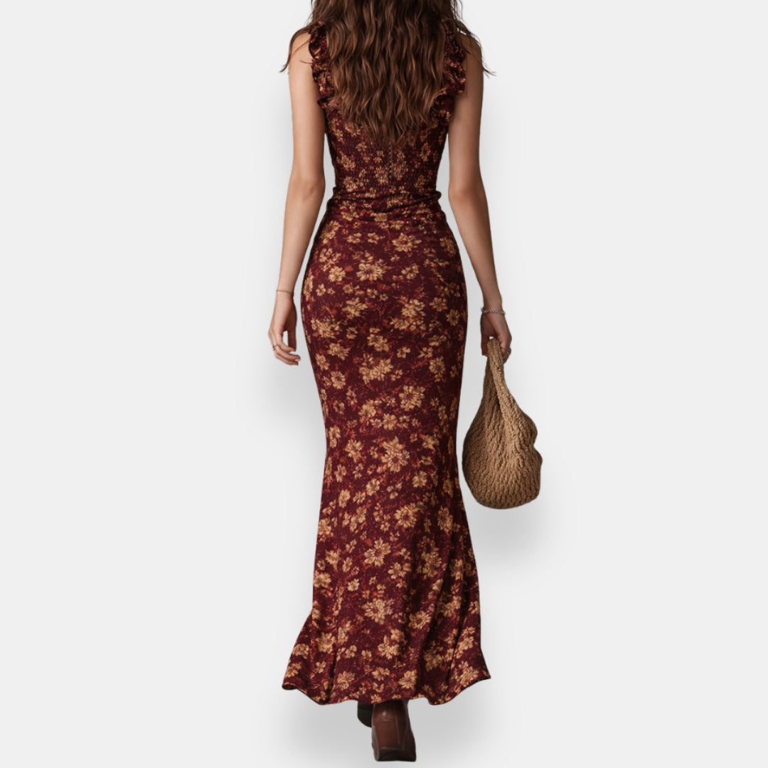 Sara | Vestido Largo Floral