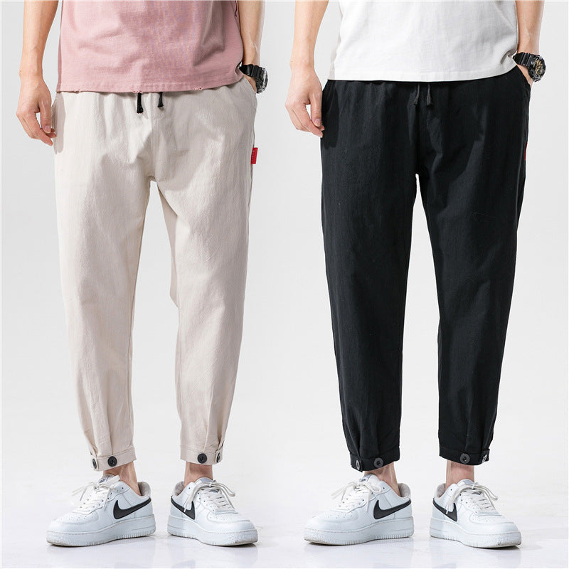 Teodoro | Pantalones Ajustados de Algodón