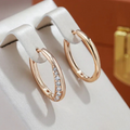 Milagros | Pendientes dorados chic