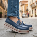 Marina | Mocasines ortopédicos con suela gruesa