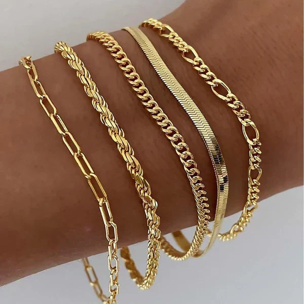 Emilia | Set de 5 pulseras