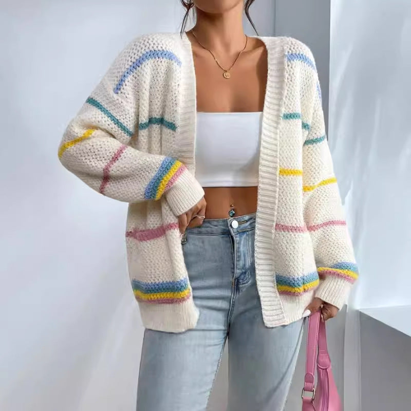 Macarena | Cárdigan oversize de punto con frontal abierto