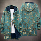 Vicente | Chaqueta de Punto con Capucha de Estilo Artístico
