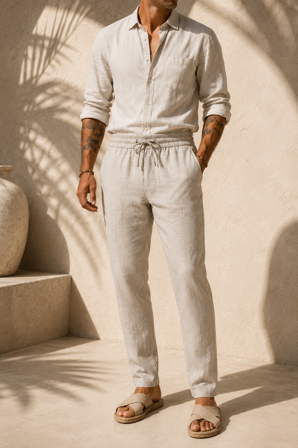 Mateo | Pantalones de Verano en Lino