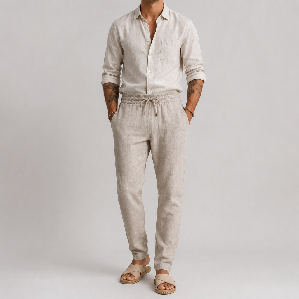 Mateo | Pantalones de Verano en Lino