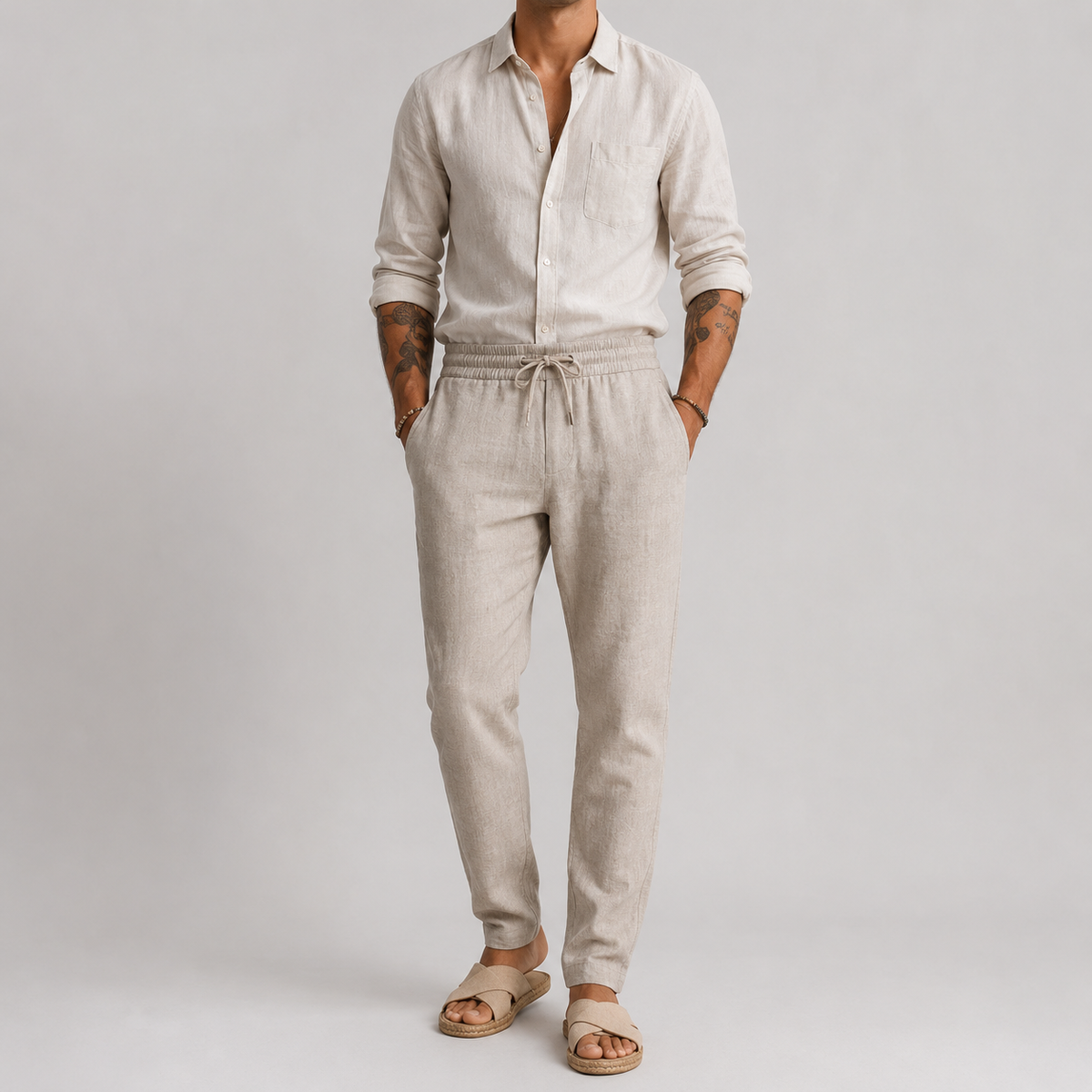 Mateo | Pantalones de Verano en Lino