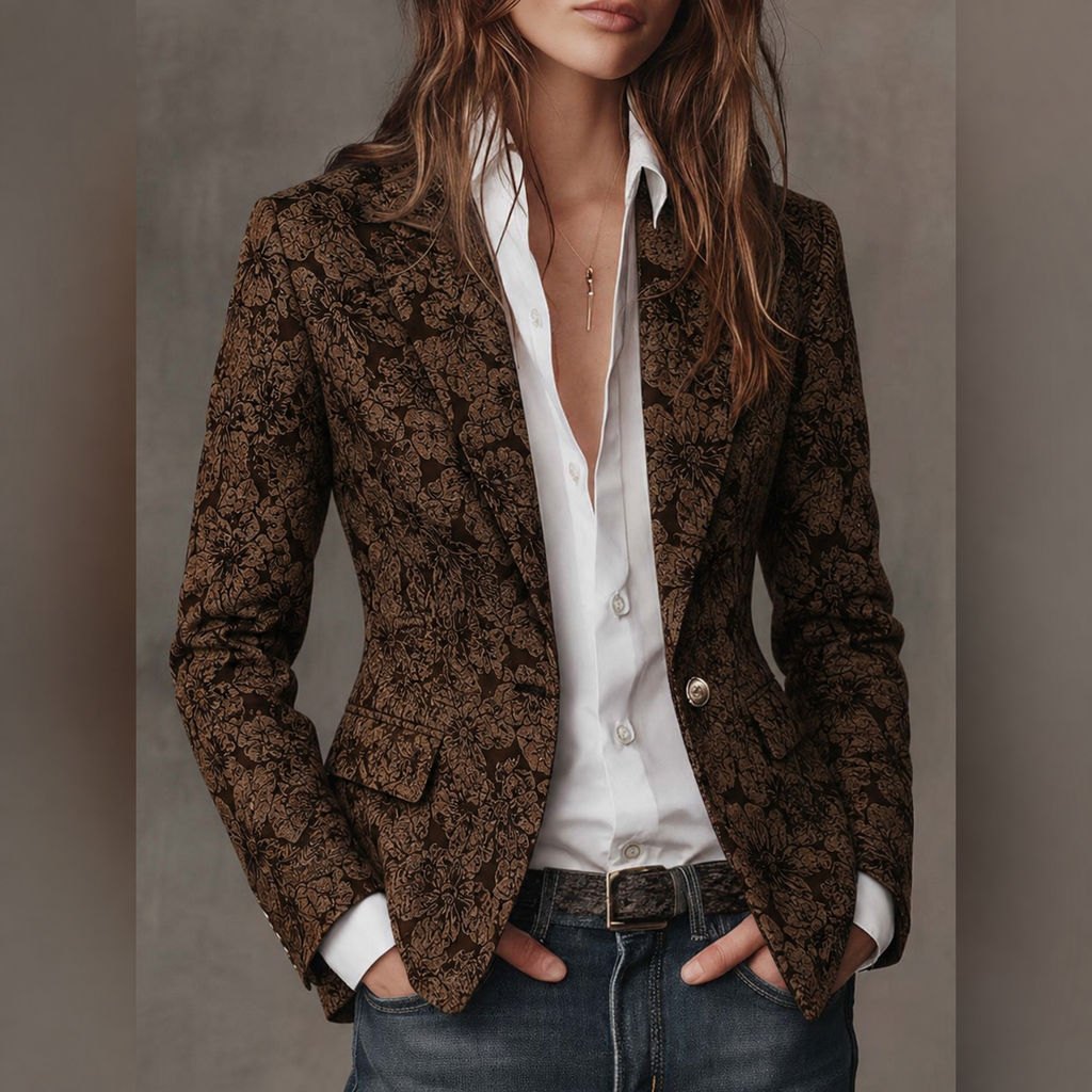 Loreto | Blazer Jacquard Entallado