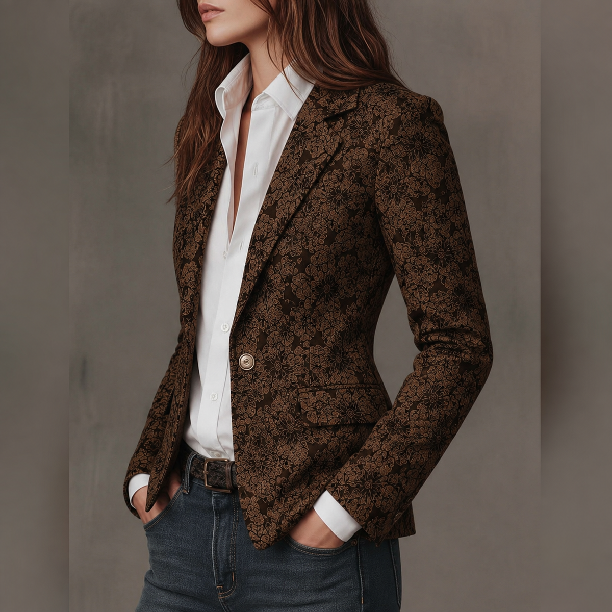 Loreto | Blazer Jacquard Entallado