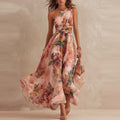 Annalena | Vestido Floral de Un Solo Hombro