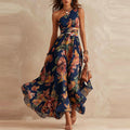Maria | Vestido floral de un hombro
