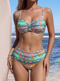 Jada - Conjunto de Bikini con Estampado Tribal