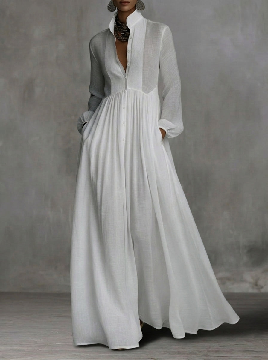 Élisa™ | Vestido maxi minimalista y refinado