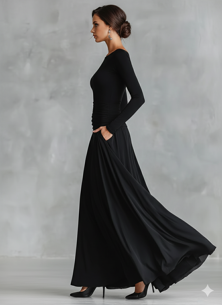 Rubí | Vestido Negro