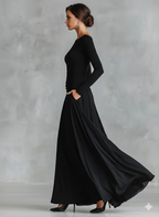 Rubí | Vestido Negro
