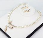 Fabiola | Conjunto de collar y pendientes de perlas