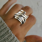 Teresa | Anillo plateado vintage