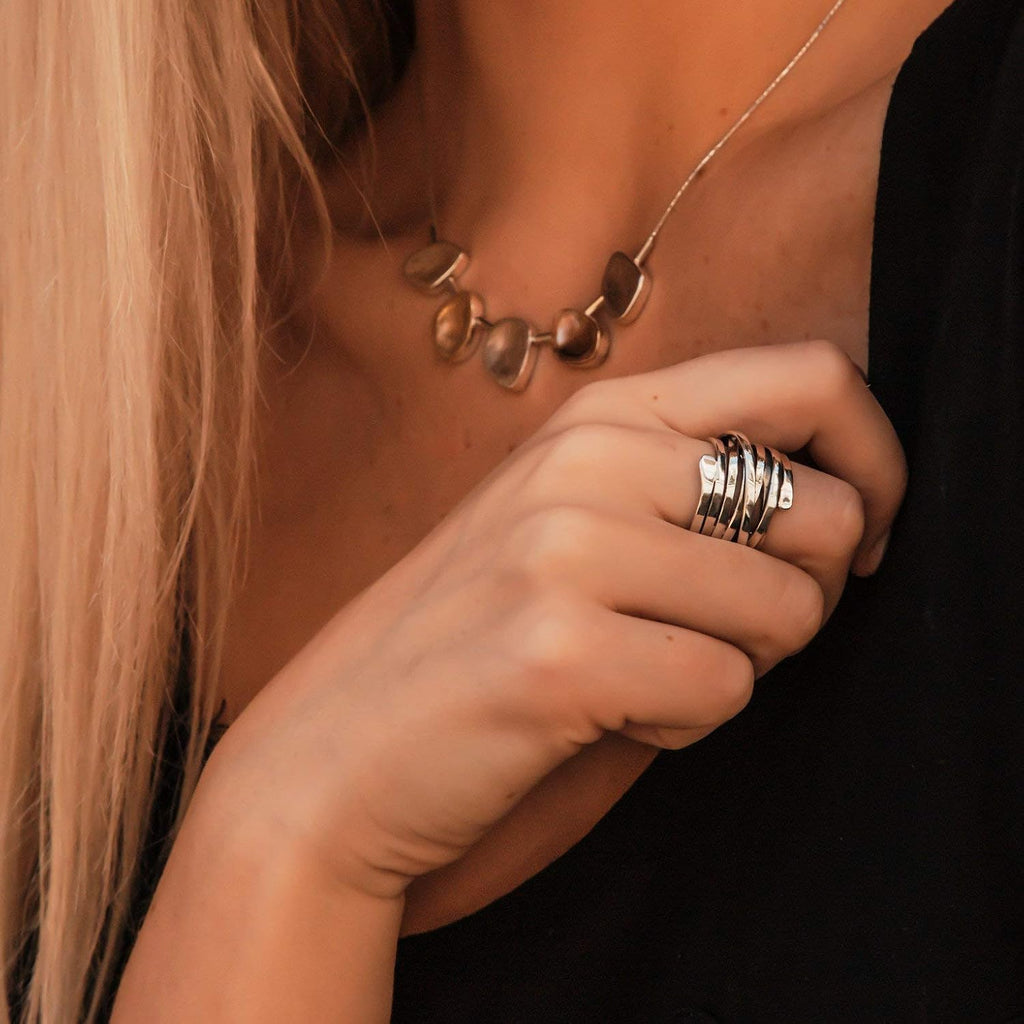 Teresa | Anillo plateado vintage